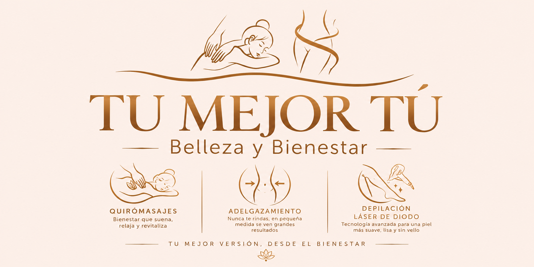 Tu Mejor Tú · Belleza y Bienestar: Quirómasajes, Adelgazamiento y Depilación láser de diodo